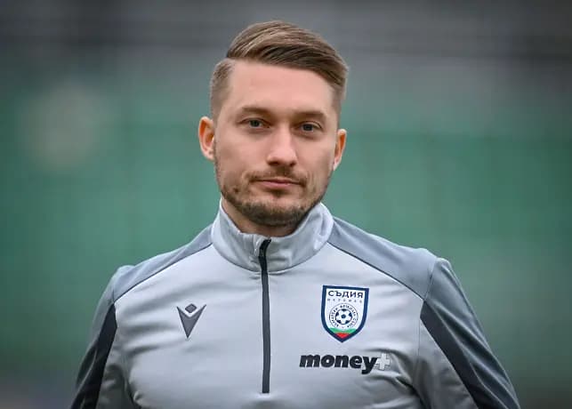 Васил Минев свири Латвия - Германия