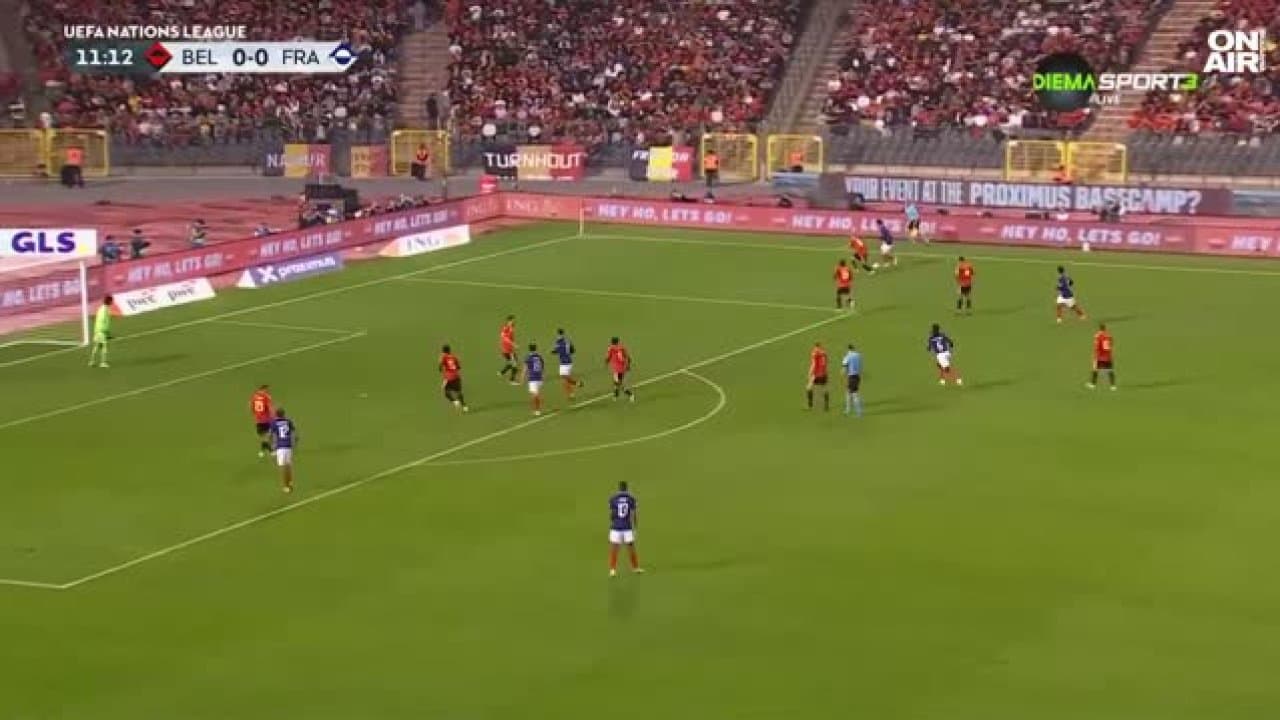 ВИДЕО: Белгия – Франция